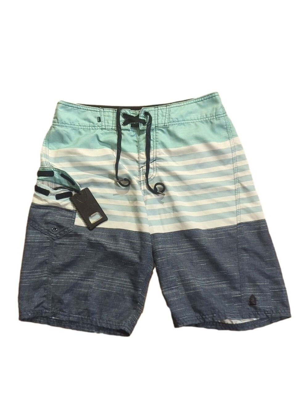 Rusty Board Shorts Size 29 with Bottle Opener